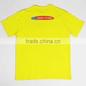 Quality 3 Colors Printed Promotional T-Shirt thumbnail-3