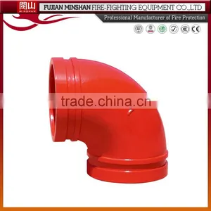 Ductile Cast Iron Grooved Elbow Ductile Cast Iron Grooved Pipe Fittings thumbnail-1