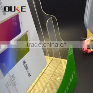 Factory Wholesale Delicate Design Acrylic Brochure Holder thumbnail-3