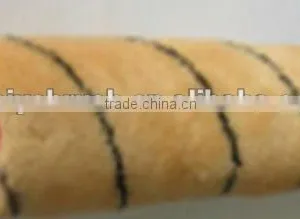 Yellow Color With Black Strip Yarn Acrylic Roller Cover thumbnail-1