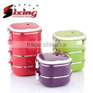 Various Color Stainless Steel Square Locked Lunch Box thumbnail-1