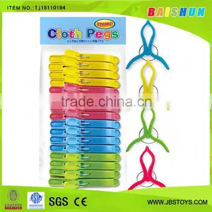 16PCS Plastic Cloth Pegs TJ15110184 thumbnail-1
