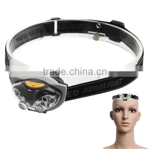 6 LED Lights 300Lumen 3 Mode Outdoor WaterResistant Headlight Night Fishing Camping Hiking Cycling Climb WaterProof Headlamp thumbnail-2