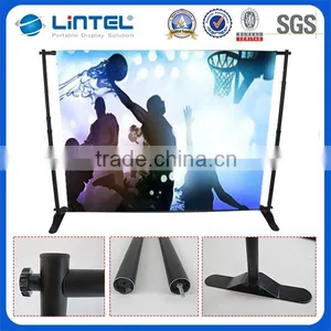 Heavy Duty Horizontal Wedding Banner Backdrop Stand for Events thumbnail-1