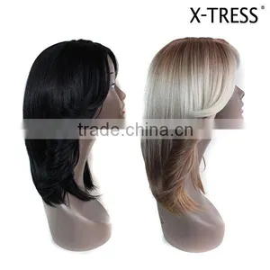 Synthetic Blend Best Seller Good Quality High Tempreture Fibre Heat Resistance Hair Wig 2016 thumbnail-4