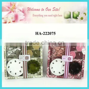 Candles With Holder and Incense Gift Set thumbnail-1