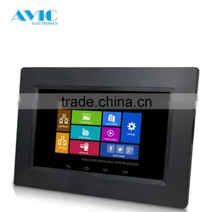 7 Inch Touch Screen Birthday Gift Digital Photo Frame With MIC Camera and Speaker for Home Automatic Control Tablet thumbnail-4