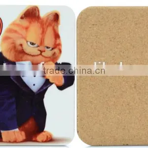 Direct Factory Sale Great Sublimation MDF Cork Coaster thumbnail-3