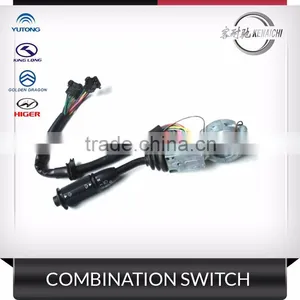 Original Quality Bus Double Lever Combination Switch King Long Yutong HIGER Golden Dragon Aftermarket Parts thumbnail-4