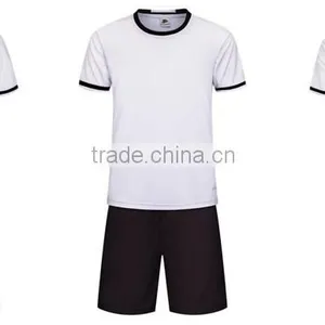 The New Wholesale Custom Blank Dry Fit Material Shirt Team Soccer Uniforms Kit thumbnail-2