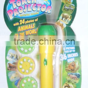 TORCH PROJECTOR WITH 24 PHOTOS OF ANIMALS OF THE WORLD thumbnail-1