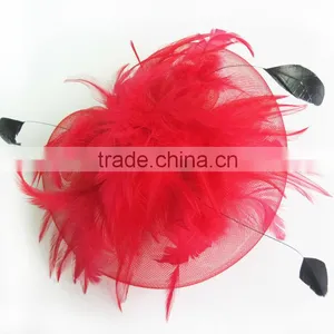 MYLOVE Red Father Fascinators Classical Hats MLSM005 thumbnail-1