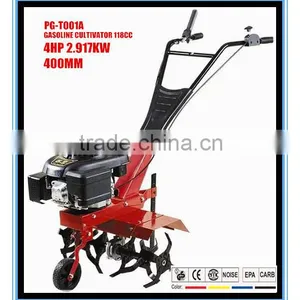 4HP Gasoline Power Chinese Cheap Hand Cultivator Hand Tiller For Sale thumbnail-1