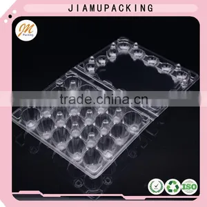 Good Quality Disposable PVC PET Plastic Quail Eggs Tray 20 Holes thumbnail-4