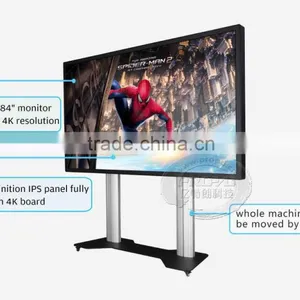 2015 New Hot Sale 84" Lcd Flat Screen Sports Scoreboards, Large Screen tv Wall for Playback thumbnail-3