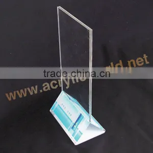 a5 T Shape Acrylic Menu Holder thumbnail-6