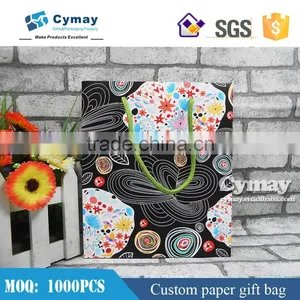 Custom Logo Print , Color Beauty Cosmetic Paper Gift Bags thumbnail-1
