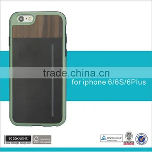 Wood Phone Case Wholesale Mobile Phone Leather Case for Iphone 6s thumbnail-2
