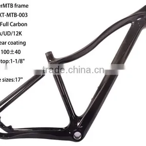 Trade Assurance Supplier Top Good Quality Full Carbon Mountain Bike Frame/ Full Carbon MTB Frame thumbnail-1