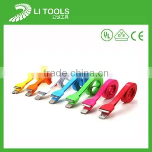 Wholesale USB Cable LEDlight Chaging/new White Micro Usb/Colorful Mini Bracelet Usb Cable thumbnail-3