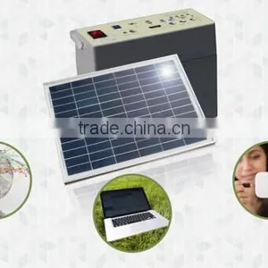 10W/20W/30W/50W PORTABLE HOUSEHOLD SOLAR POWER STORAGE KIT thumbnail-1
