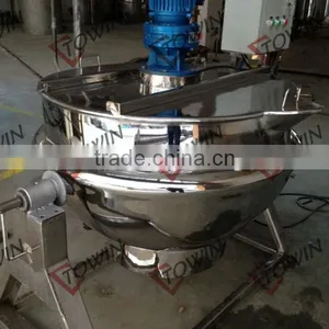 Factory Price Stainless Steel 304/316 Industrial Jam Making Kettle Machine For Sale thumbnail-1