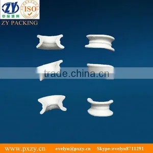 High Quality Ceramic Intalox Saddle Ring Tower Packing thumbnail-1