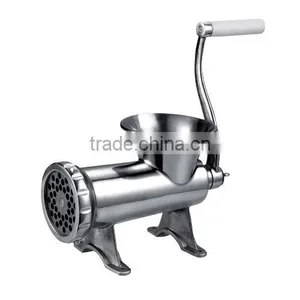 Factory Price Stainless Steel Hand Meat Grinder for Sale thumbnail-1