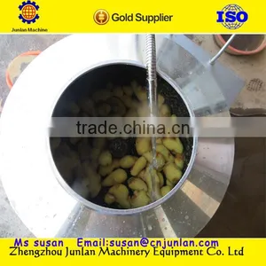 Junlan Machinery 450 Model Stainless Steel Potato Ginger Peeling Machine +8618637188608 thumbnail-1