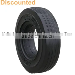 Hot Sale Chinese Cheap Price 4.00-8 Solid Rubber Tyres for Trailers High Quality Trailer Parts thumbnail-1