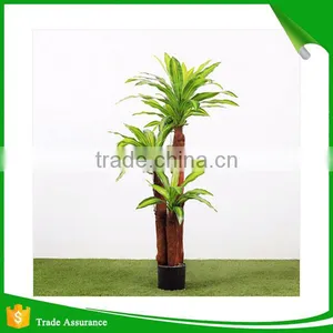 Real Touch Artificial Brazil Dracaena Decorative Silk Plant in Pot thumbnail-3