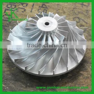 Air Blower Impeller, Precision Customized Stainless Steel Blower Impeller, Precision Blower Impeller thumbnail-1