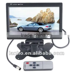 7" Color TFT LCD Car Rearview Monitor for DVD Camera VCR thumbnail-1