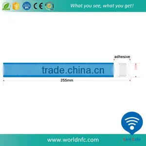 Custom Logo Waterproof One Time Use Classic 1K Paper RFID Wristband thumbnail-5