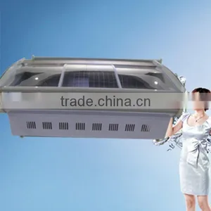 Flat Door Direct Cooling System Display-series in the Supermarket Freezer /in the Supermarket Freezer /Ktv Supermarket Freezer thumbnail-1