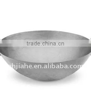 Carbon Steel Hand Hammered Chinese Wok Big Hand Made Wok Traditional Cookware thumbnail-1