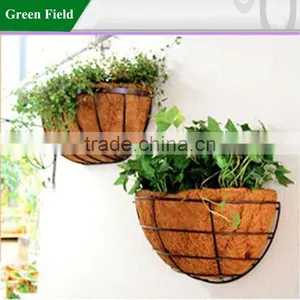 Half Round Wall Basket Planter thumbnail-1