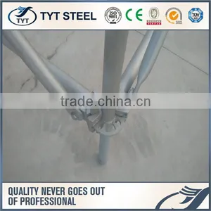 Brand New Ringlock Scaffold Pipe Clamp Handrail System With Low Price thumbnail-1