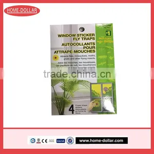 Flower Shape Fly Traps Autocollants Pour Attrape-mouched Window Stickers thumbnail-1