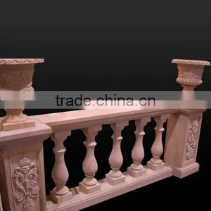 Hand Carved Natural Stone Handrails thumbnail-1
