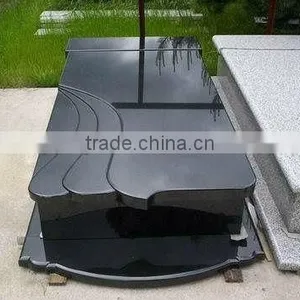 Hand Carved Chinese Granite Tombstone thumbnail-1