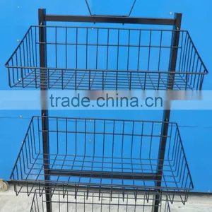 Vivinature Storage Basket Storage Cart and Storage Shelf With Basket thumbnail-1