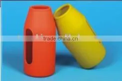 Hot Selling Popular Food Grade Pyrex Glass Water Bottle With Silicone Sleeve thumbnail-2