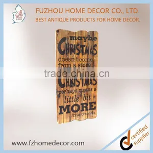 Beautiful Wooden Sign With Colorful Letter Printin for Home Decoration thumbnail-4