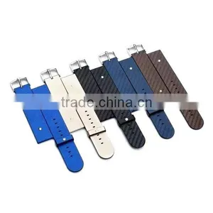 2015 Best Selling Elegant Luxury PU Leather Watch Band for Apple Watch With Metal Buckle thumbnail-1