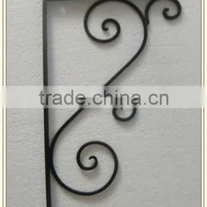 Black Color Wall Iron Bracket thumbnail-1