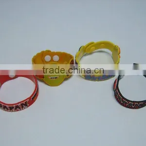 2D Logo Silicone Wristband thumbnail-1