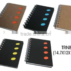Lovely Design ECO Friendly Recycled Spiral Paper Notepad thumbnail-1