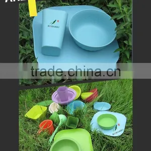 Long-lasting Quality Assurance Eco Bamboo Fiber Dinnerware Sets thumbnail-1