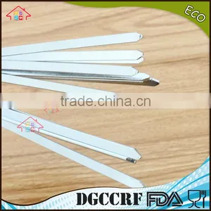 NBRSC BBQ Barbecue Skewers Needle Utensil Fork Stainless Steel Kebab Kabob Skewers, 39cm Ring-Tip Handle thumbnail-4